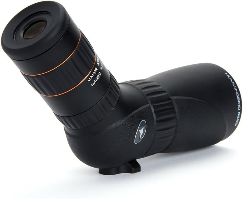Celestron 9-27 x 56 mm Hummingbird ED Micro Spotter Birder-Friendly Spotting Scope, Black
