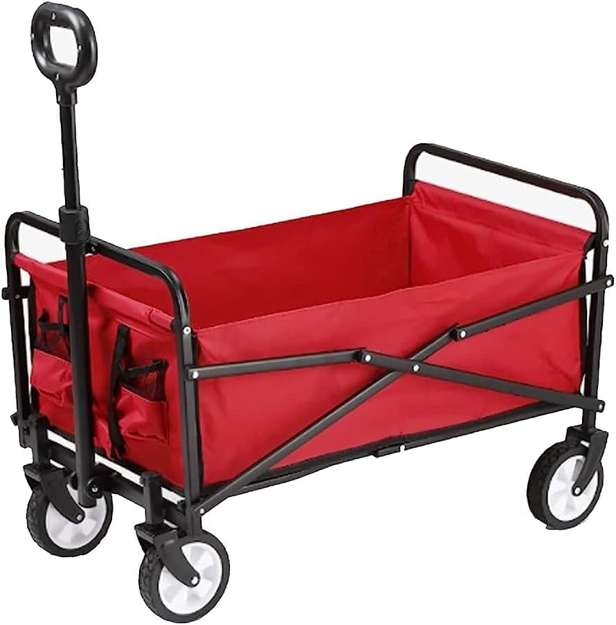 Handcart, Trolley Folding Garden Wagon Trolley,Outdoor Camping Cart,Th
