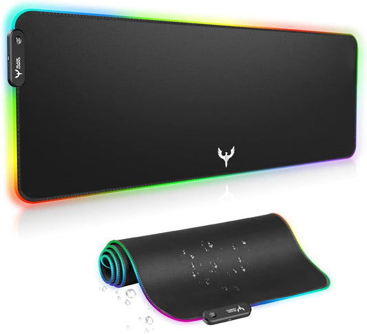 BladeHawks Extra Large RGB Gaming Mouse Pad-14 Light Modes, Extended S