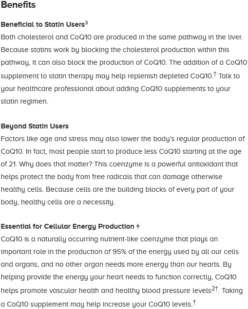 Qunol Ultra CoQ10 100mg, 3x Better Absorption, Patented Water and Fat 