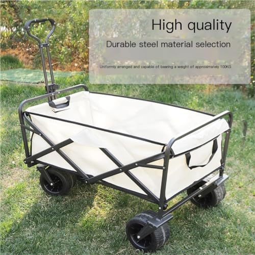 Portable Camping Cart,Fashionable Outdoor Beach Trolley Cart for Campi