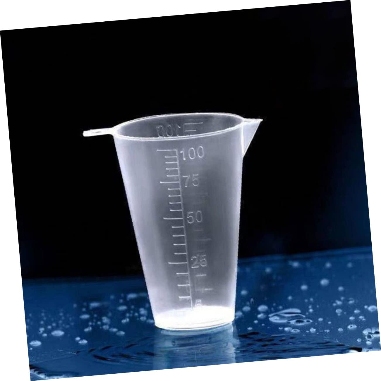 PRETYZOOM 80pcs Measuring Cups Plastic Orchard Measuring Tools Scale f