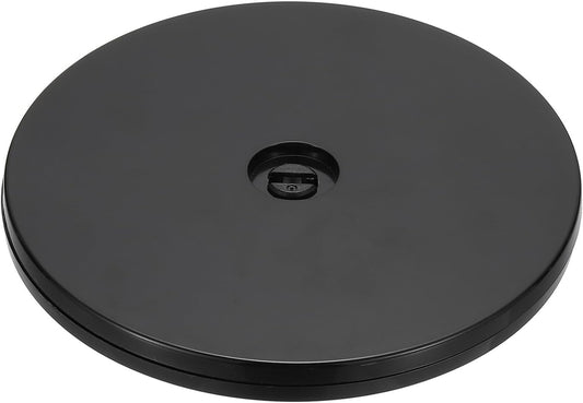 PATIKIL 6 Inch Heavy Rotating Swivel Stand, 360˚ Rotation Lazy Susan Turntable with Steel Ball Bearings for Model Base Rotating Plants TV Computers Monitors, Black