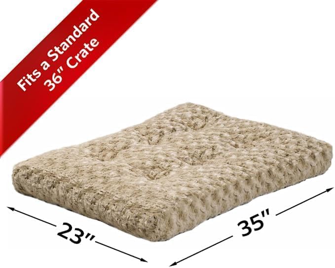 MidWest Homes for Pets Intermediate QuietTime Deluxe Mocha Ombré Swirl