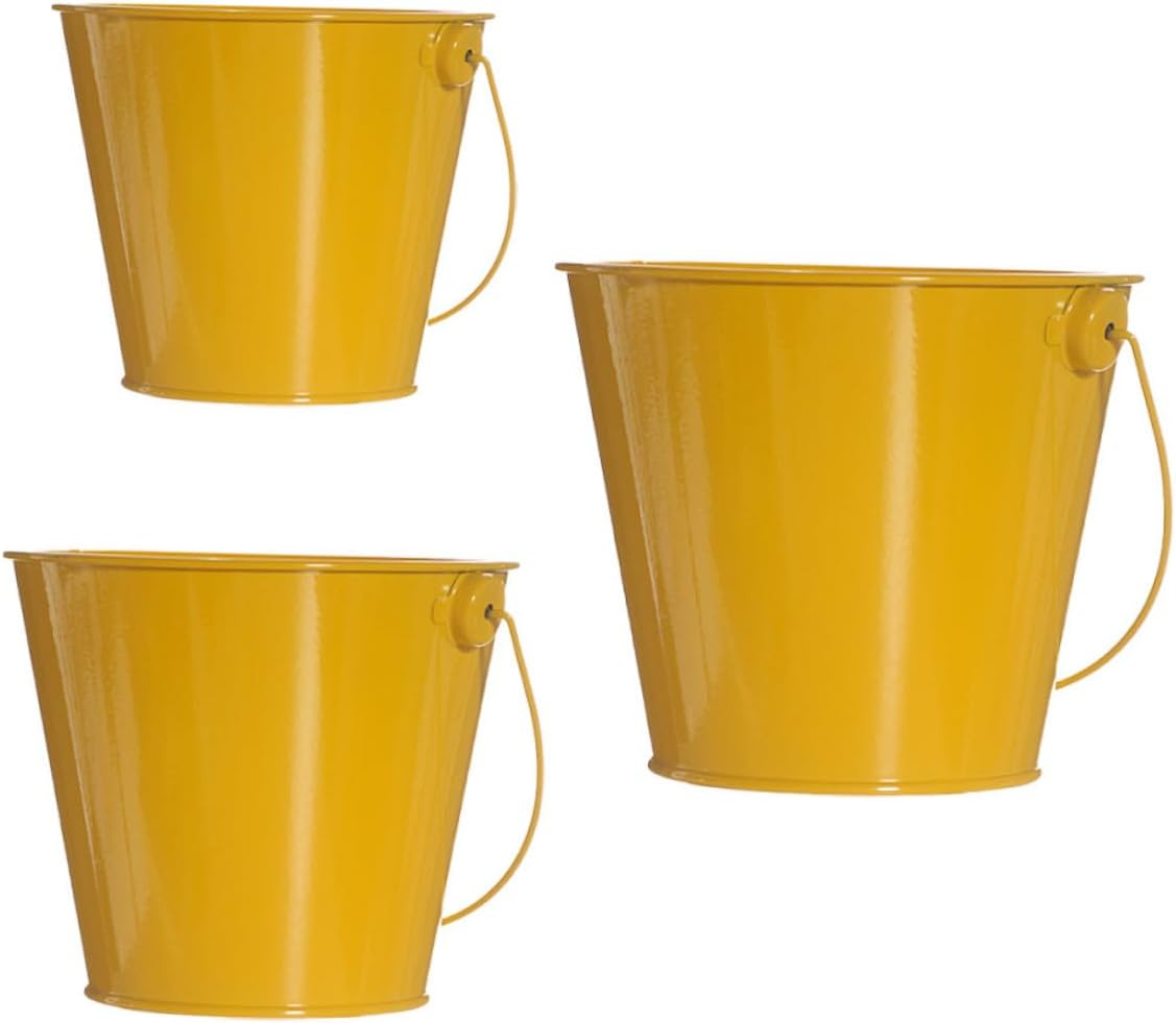 3pcs Vintage Iron Art Flowerpot Retro for Home Decor Holders Unique Ha