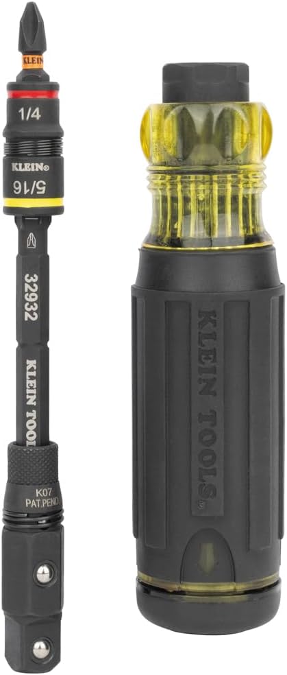 Klein Tools 32516HD KNECT 16-in-1 Impact-Rated Hybrid Screwdriver/Nut 