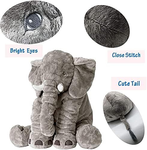 Giant Stuffed Animals Doll Elephant Stuffed Animal, 24" Stuffed Elepha