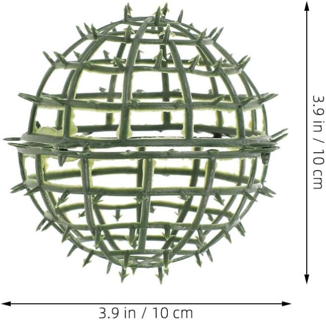 BESTOYARD 3pcs Artificial Topiary Support Cage Easy to Assemble Flower Stand for Weddings and Garden Decor Plastic Frame for Floral Arrangements and Decorative Plants