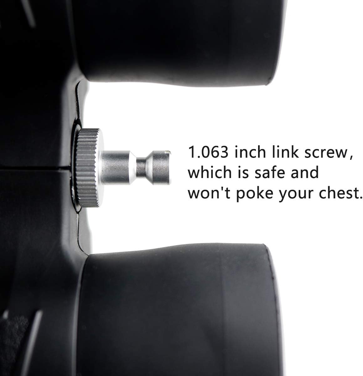 Binocular Tripod Adapter Quick Release with 38mm Mounting Base 1/4-20 Inch Thread Removable Accessories for 8x42 10x50 12x60 15x56 15x60 15x70 20x60 25x70 Roof and Porro Binoculars.