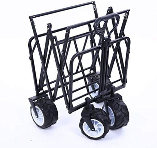 Multifunctional Trolley - Portable Foldable Shopping Cart, Beach Wagon & Recycling Vehicle for Outdoor Use, Ideal for Camping, Groceries, and Travel - Heavy Duty, Easy to Store