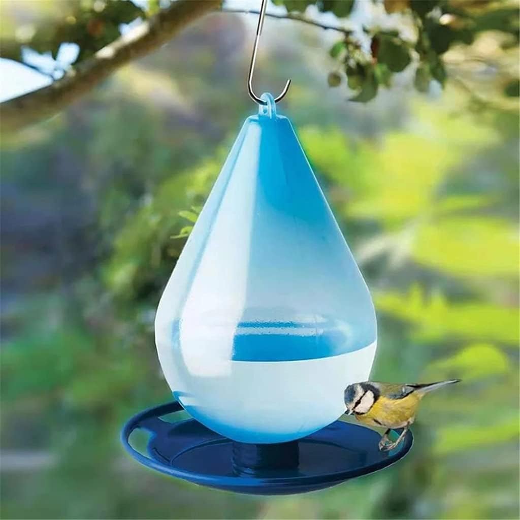 Creative Bird Feeder Plastic Hanging Bird Food Container Outdoor Waterproof Bird Feeder Pet Supplies Garden Decoration