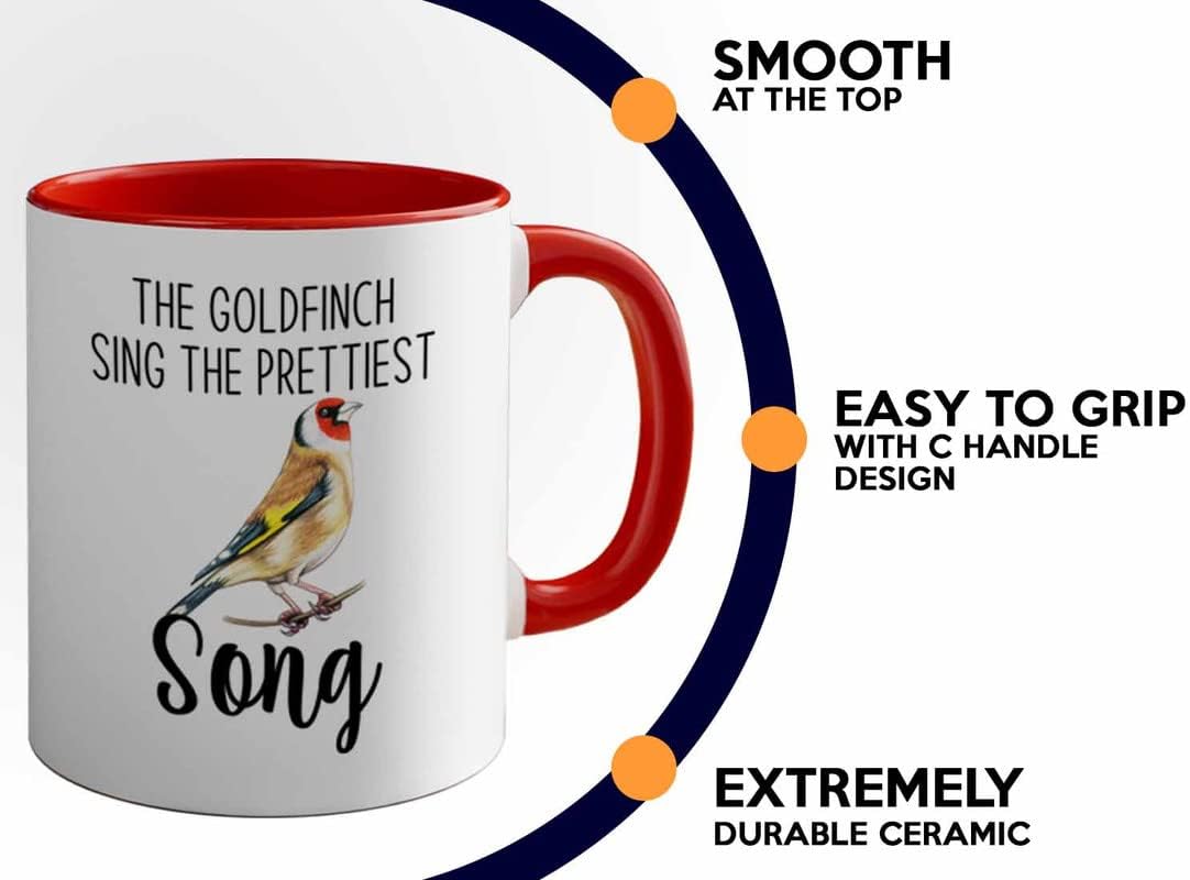 Bird Lover Two Tone Red Edition 11oz - Prettiest Song - Hummingbird Ne