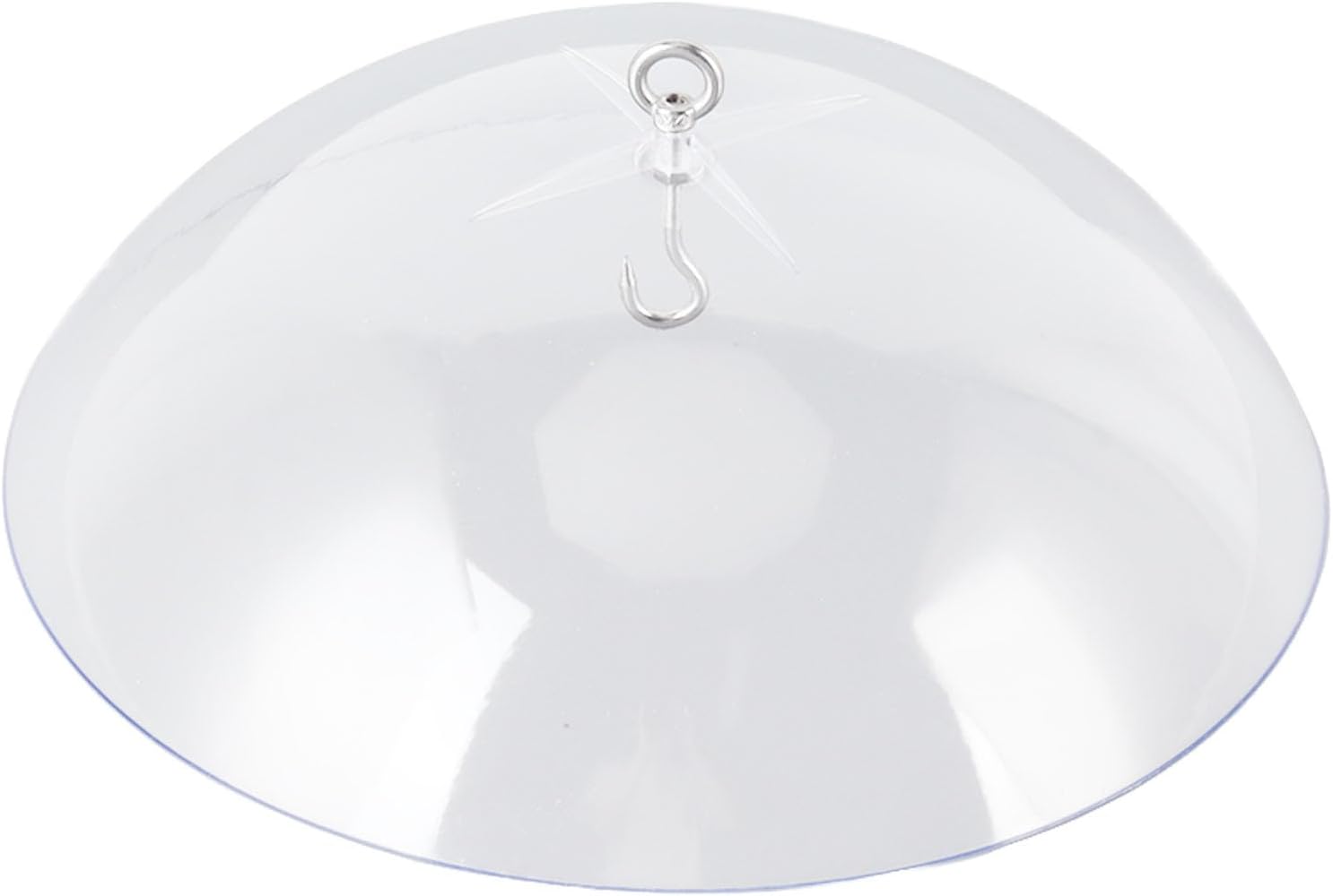 Clear Bird Feeder Protective Dome Cover for Hanging Feeders, Large Dia