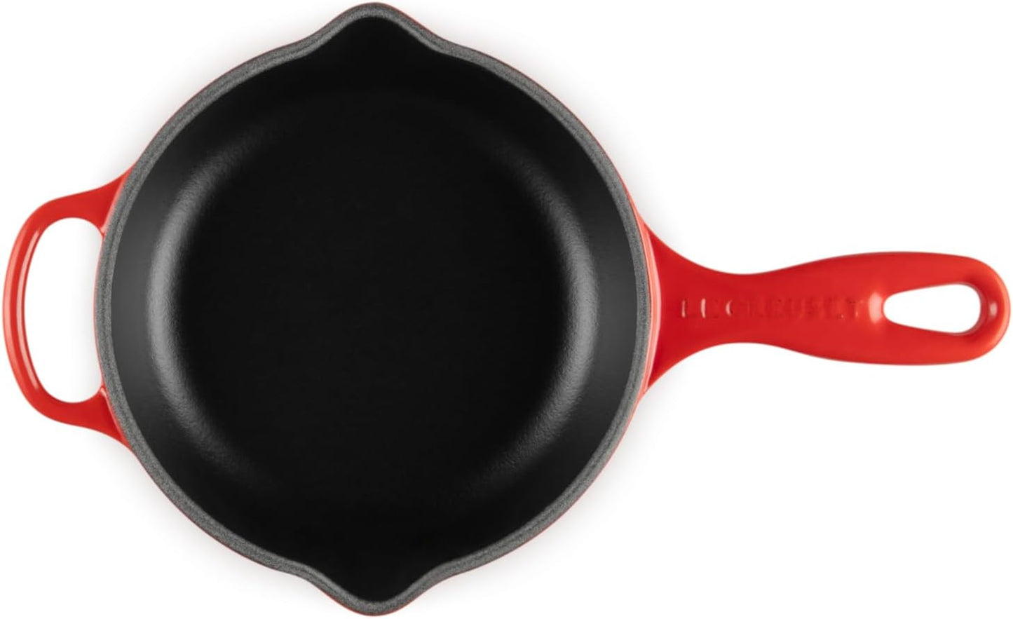 Le Creuset Enameled Cast Iron Signature Iron Handle Skillet, 6.33", Ce