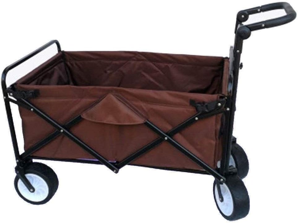 Collapsible Wagon Cart with Wheels Foldable Folding Wagons Carts Silen