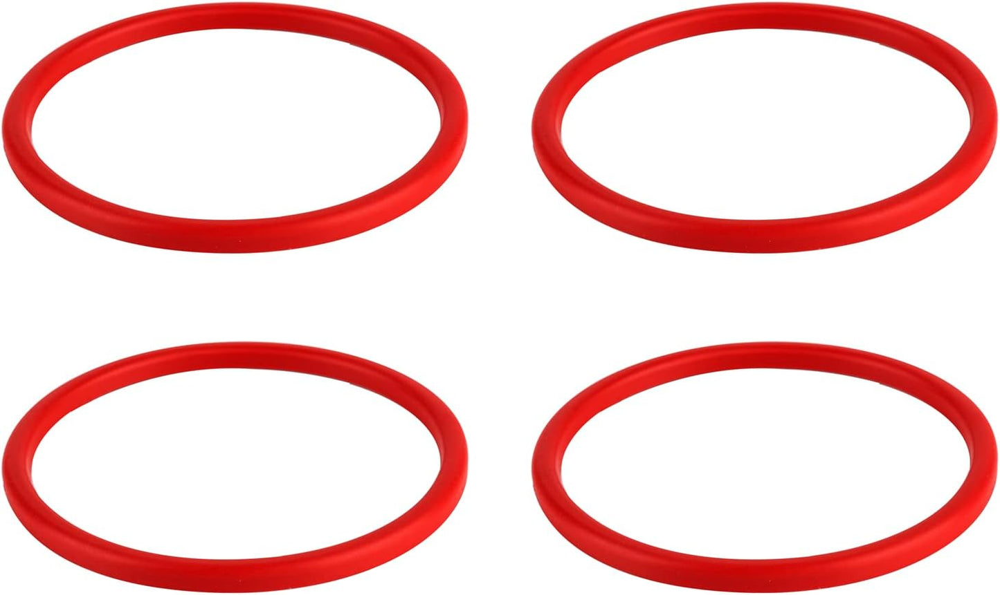 REZIPO 4 Pack Hummingbird Feeder Original Replacement Part Seal Rings