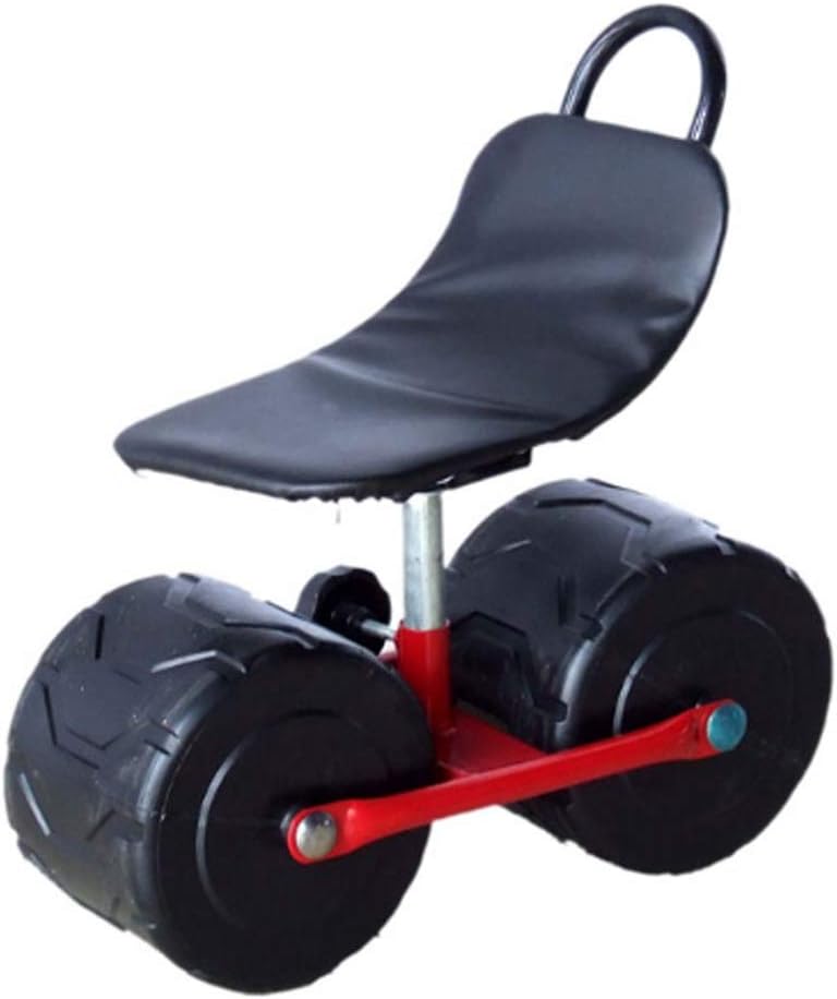 HBJWOV Firm Iron Garden Cart Tool Planting Pickingstool Comfortablespo