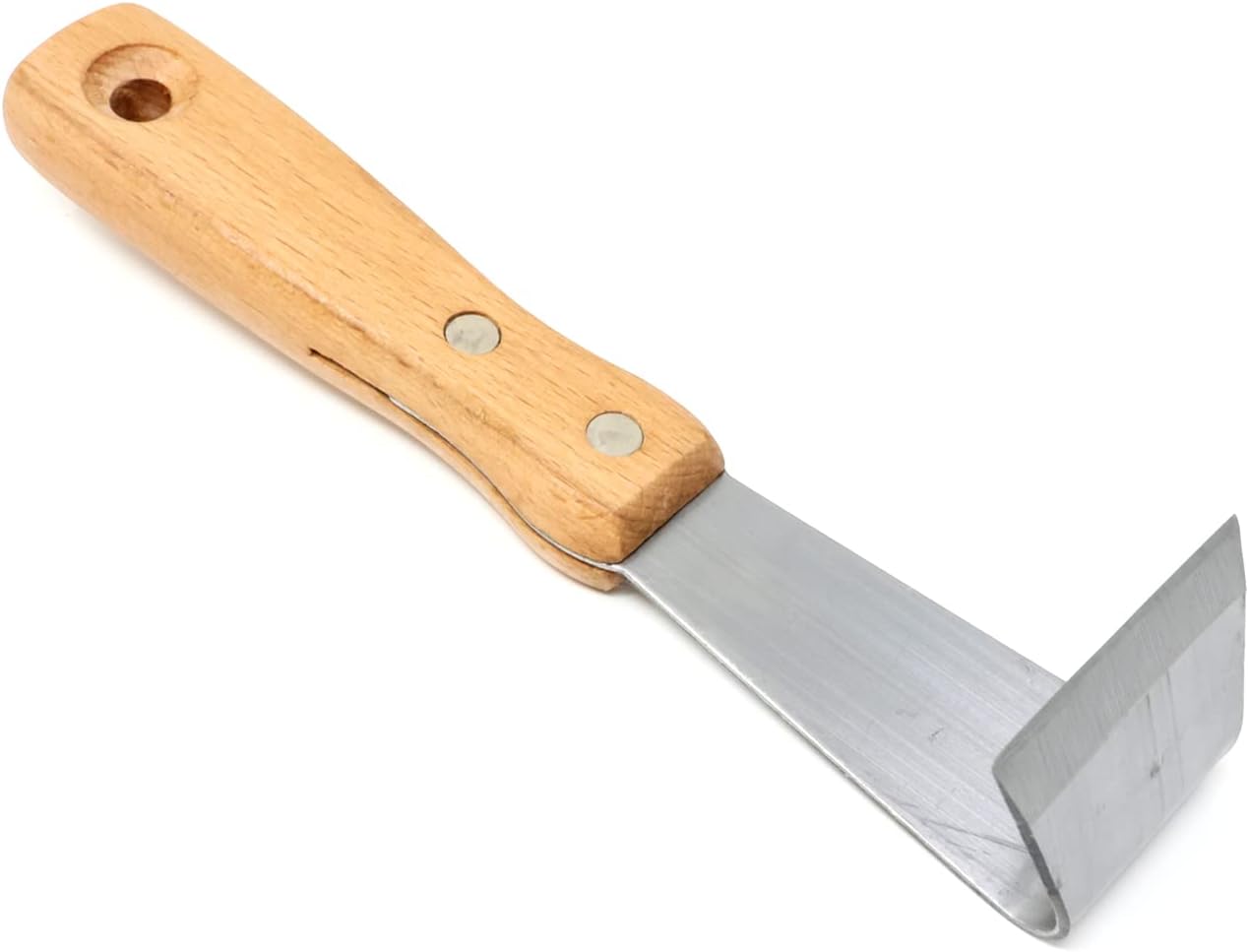 Honbay 1PCS Bark Removal Tool Log Peeler Tool Small Bark Stripping Tool with Wood Handle for Patio Lawn Yard Tree Debarking and Cutting
