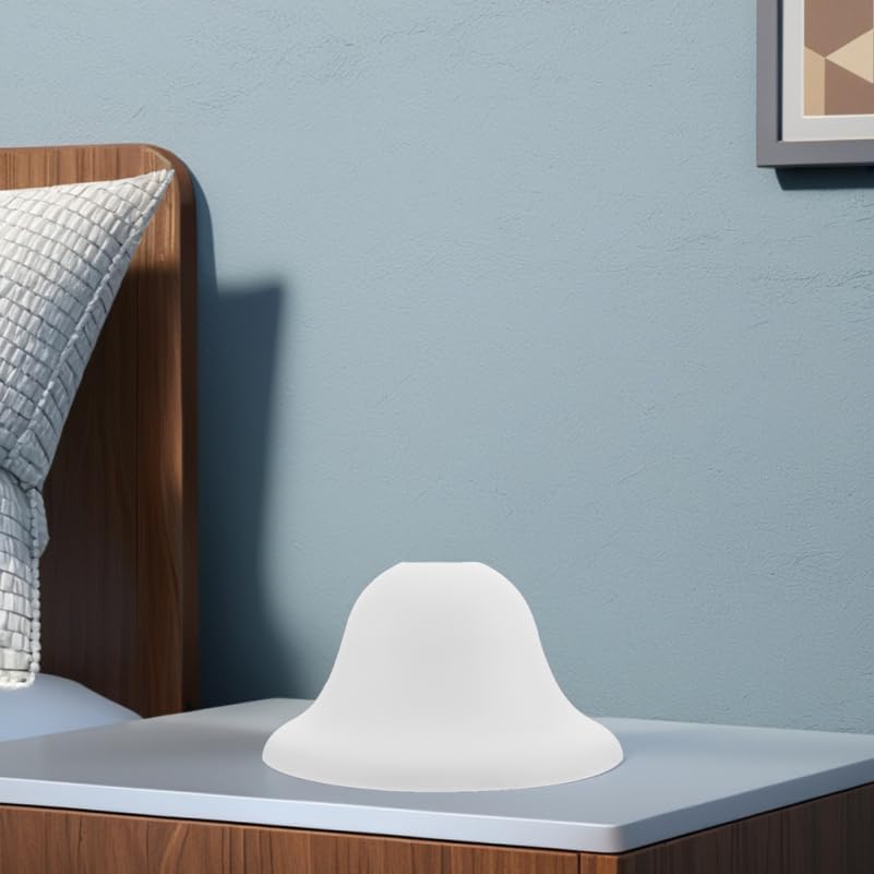 Round Mushroom Lamp Shade Replacement for Table and Floor Lamps Plasti