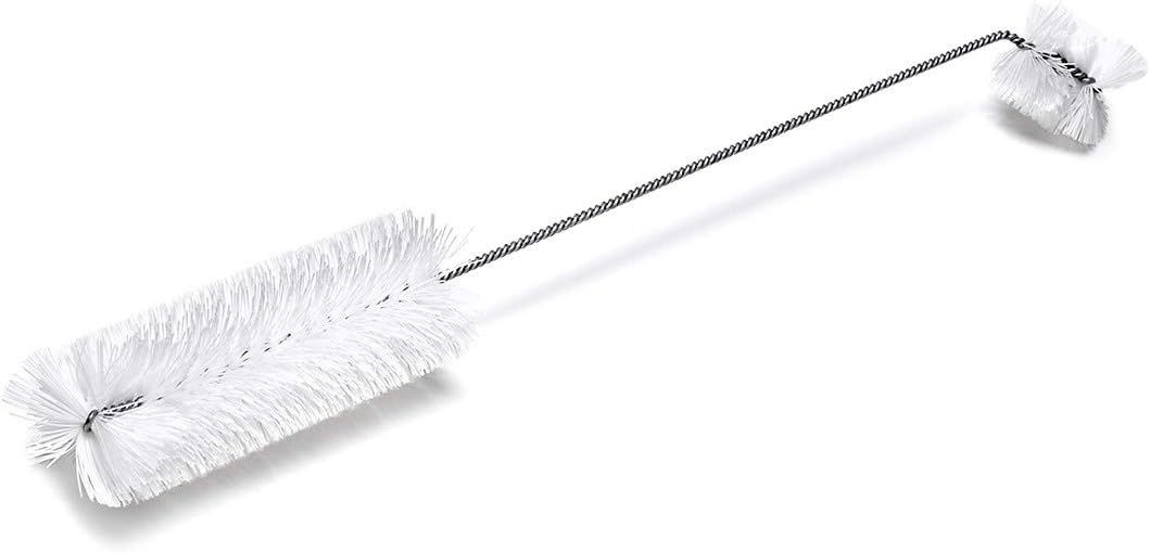 Hummingbird Feeder Cleaning Brush, 14" x 1.7" Dual-Purpose Headed Hummingbird Cleaning Brush, Diswasher Safe Bristle, Removes Residue on Nectar Bottle, Nozzle, Narrow Feeding Socket by FryOilSaver Co.