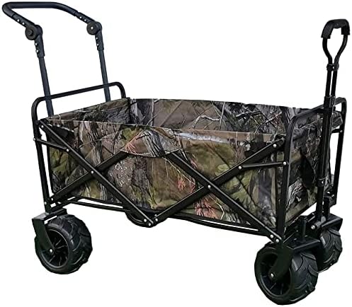 Portable Camping Cart,Outdoor Folding Utility Wagon Heavy Duty Wagon G
