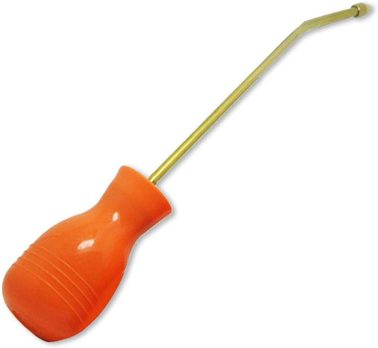 Bulb Duster Powder Duster Sprayer Garden Powder Applicator Dispenser with Long Copper Tube for Organic Gardening Agricultural Supplies and Control
