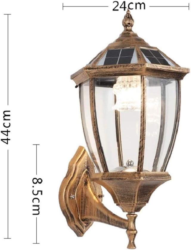 Wall Lamps Led Solar Light Outdoor Waterproof Lamp European Villa Garden Lights Door Balcony Exterior Lantern