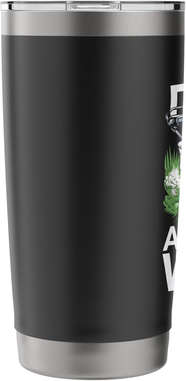 Dads Against Weed Lawn Care Gardener Stainless Steel Insulated Tumbler
