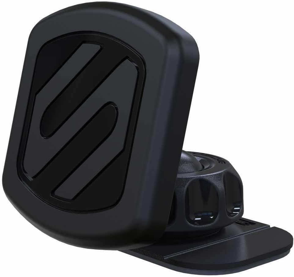 Scosche MAGDMB MagicMount Magnetic Phone Mount for Car, Dashboard Cell Phone Holder with 360° Adjustable Magnet Head, Universal Phone Stand for Car Compatible with iPhone, Samsung, and All Devices
