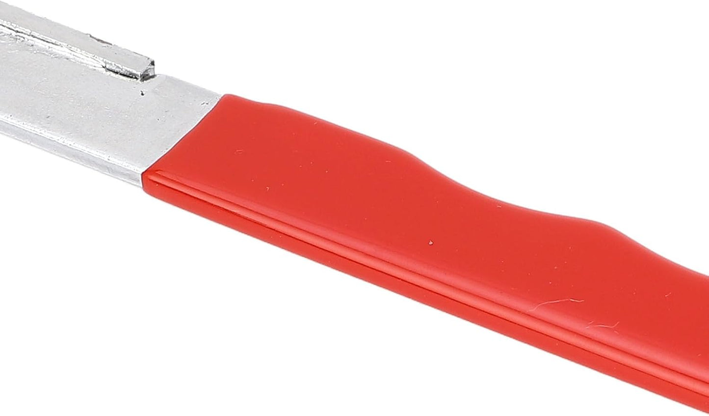 4Pcs Portable Mini Garden Tool Sharpener, Ideal for Gardening Pruner, Hedge Shears & Scissors (Red Glossy)