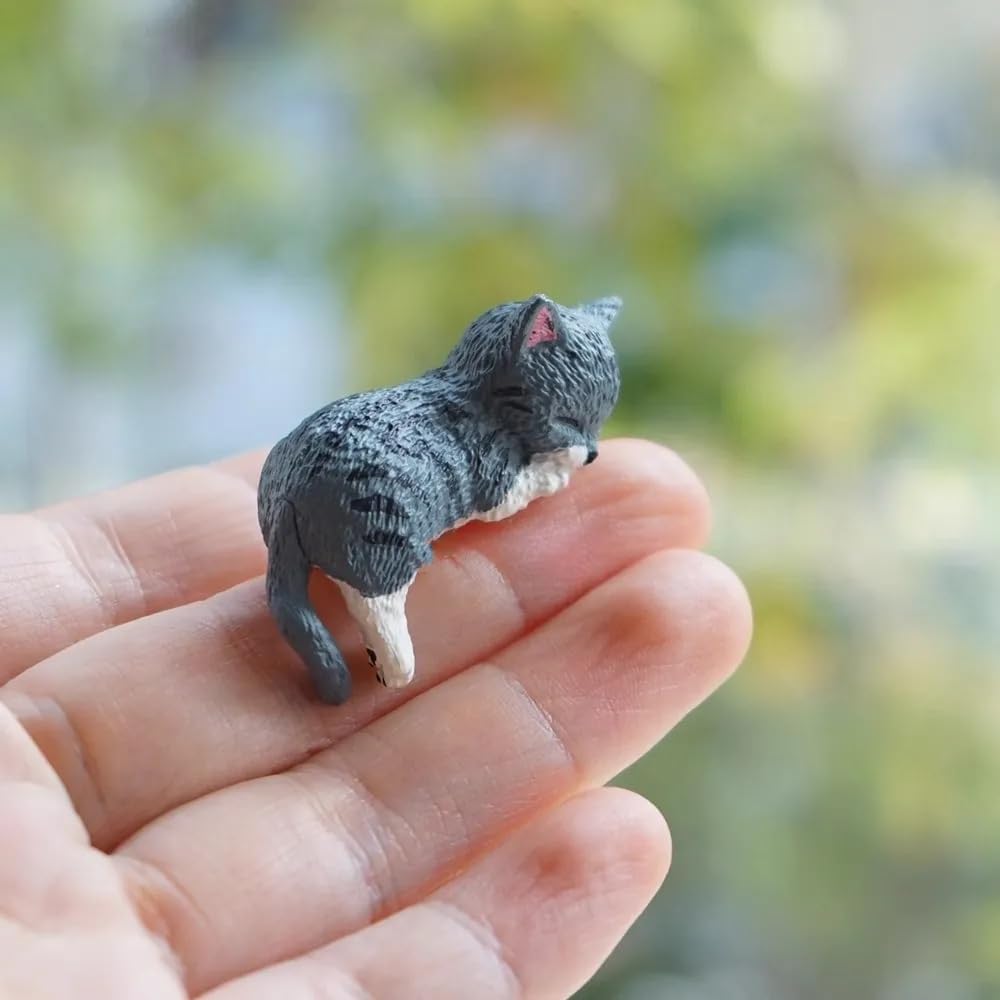 Cute Cat Car Dashboard Accessories, Fun Car Rearview Mirror Decoration