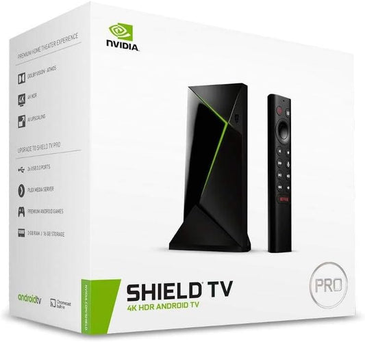 NVIDIA Shield Android TV Pro | 4K HDR Streaming Media Player High Perf