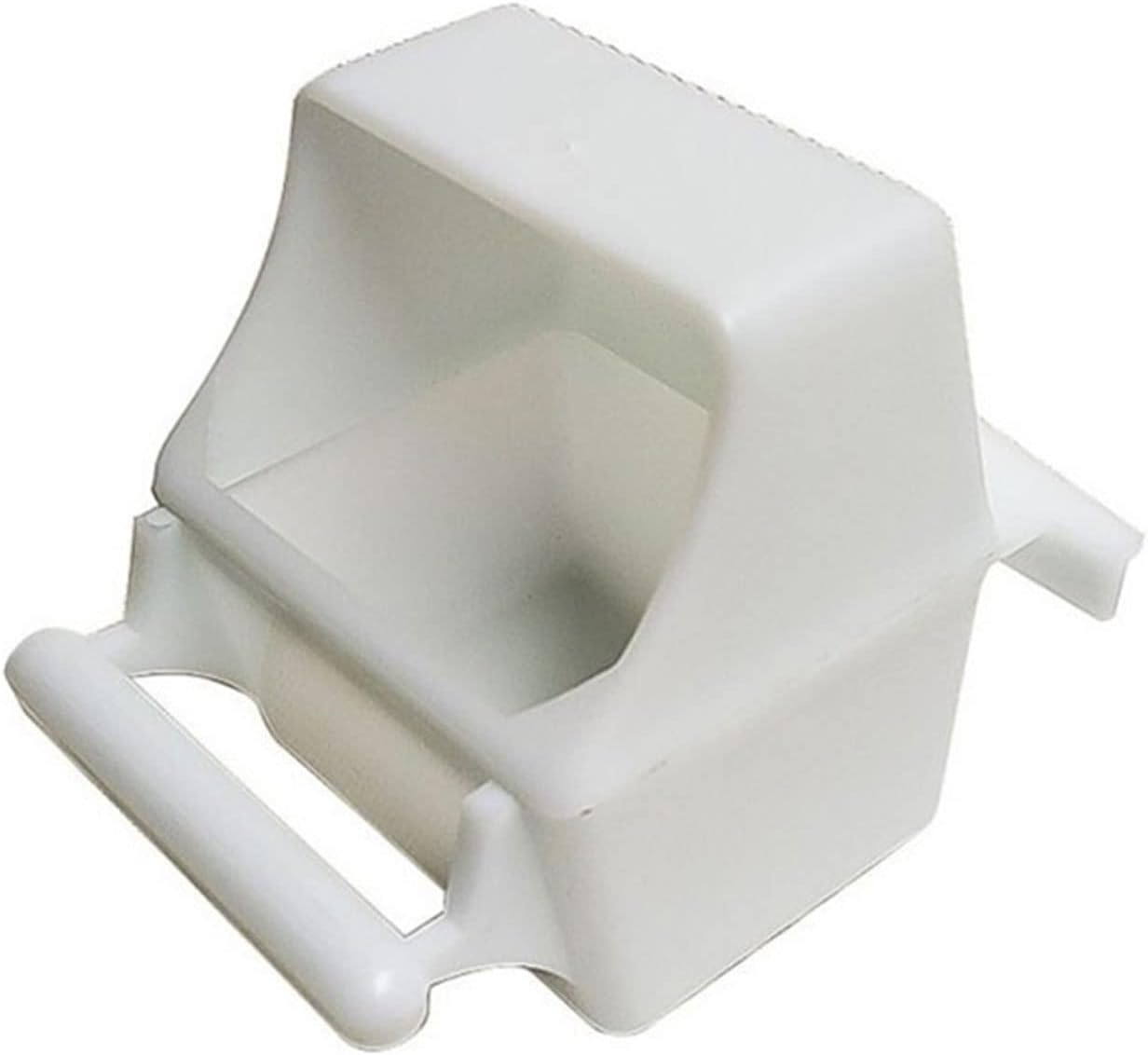 Bird Feeder with Perch Parakeet Food Dispenser for Cage Splash-Proof Detachable Easy to Cage Accessories