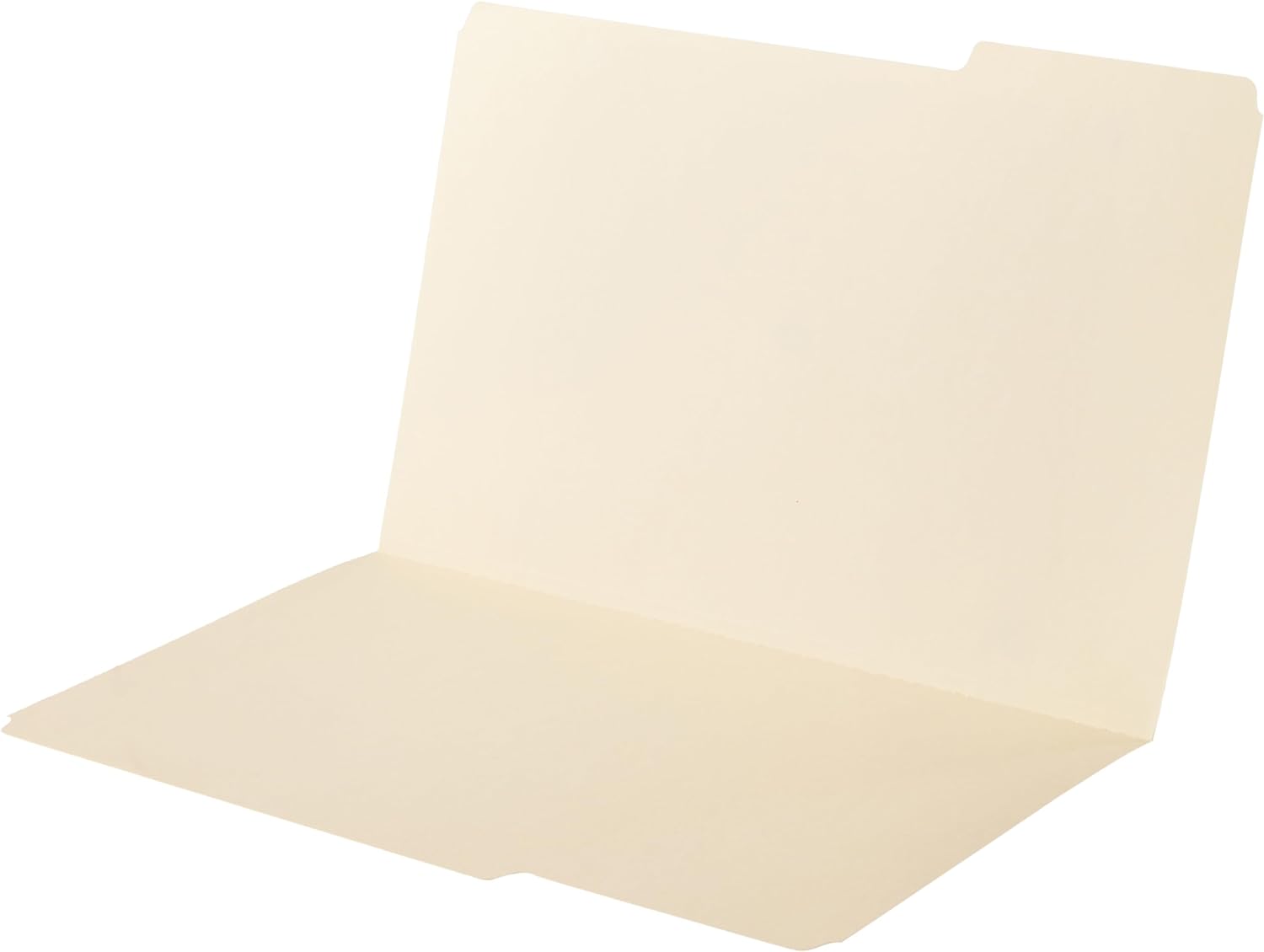 Amazon Basics Sturdy Manila File Folders, 1/3 Tabs in Assorted Positio