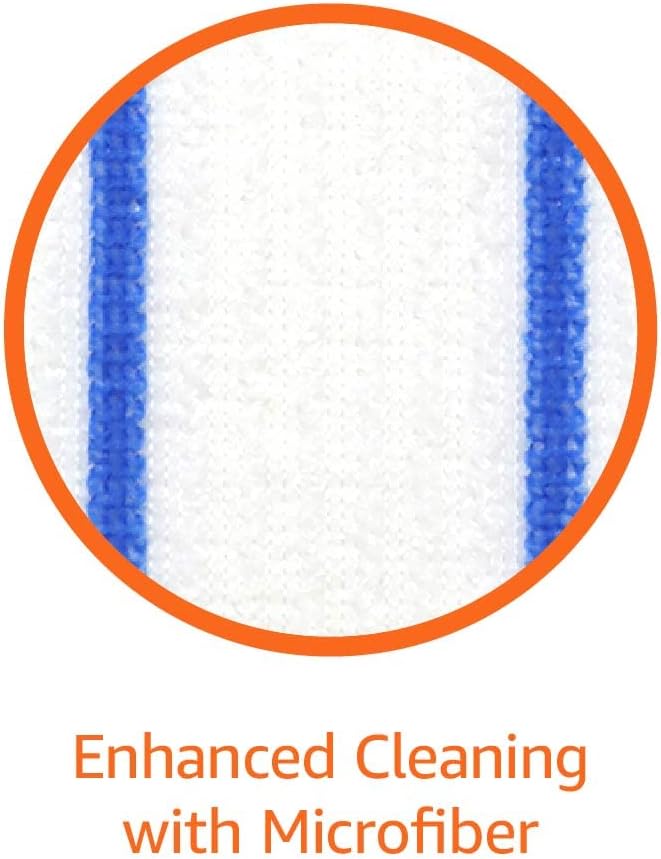 Amazon Basics Heavy Duty Disposable Floor Cleaning Mopping Pads with A