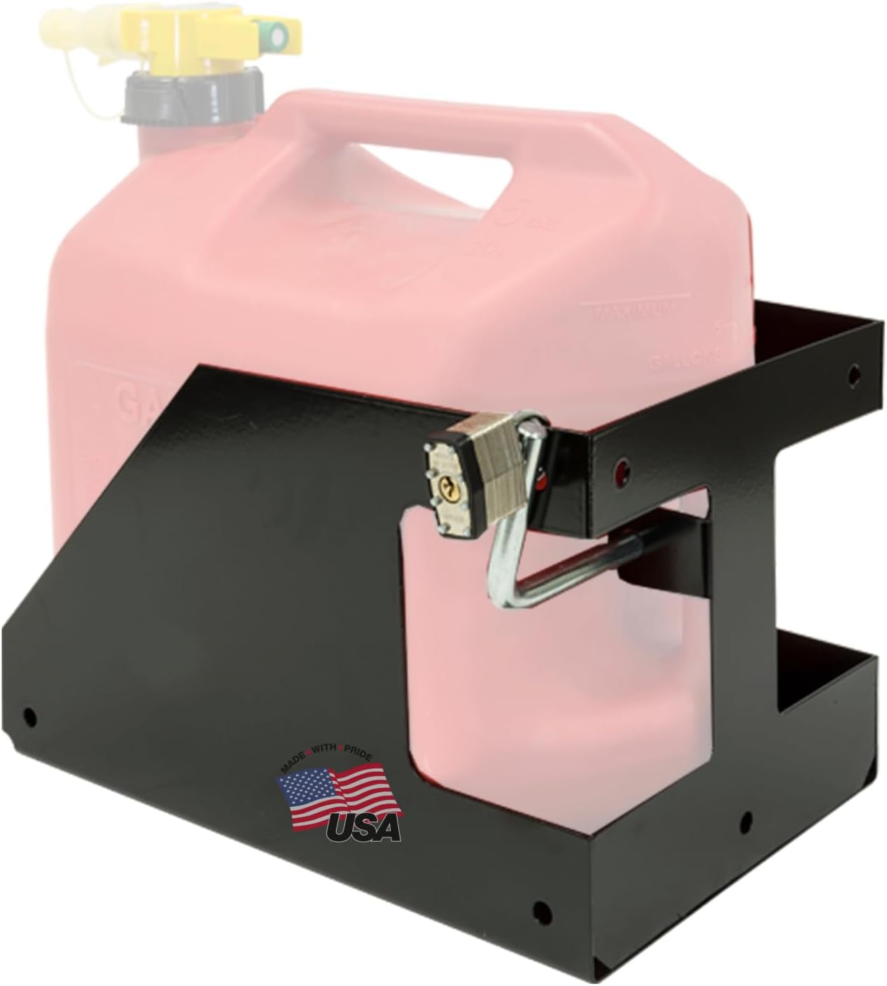 Buyers Products LT32 Locking Rack Gas Container Holder For Open & Clos