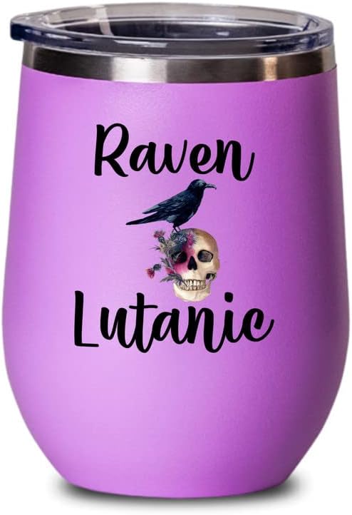 Bird Lover Pink Edition Wine Tumbler 12oz - Rven lutanic - Hummingbird