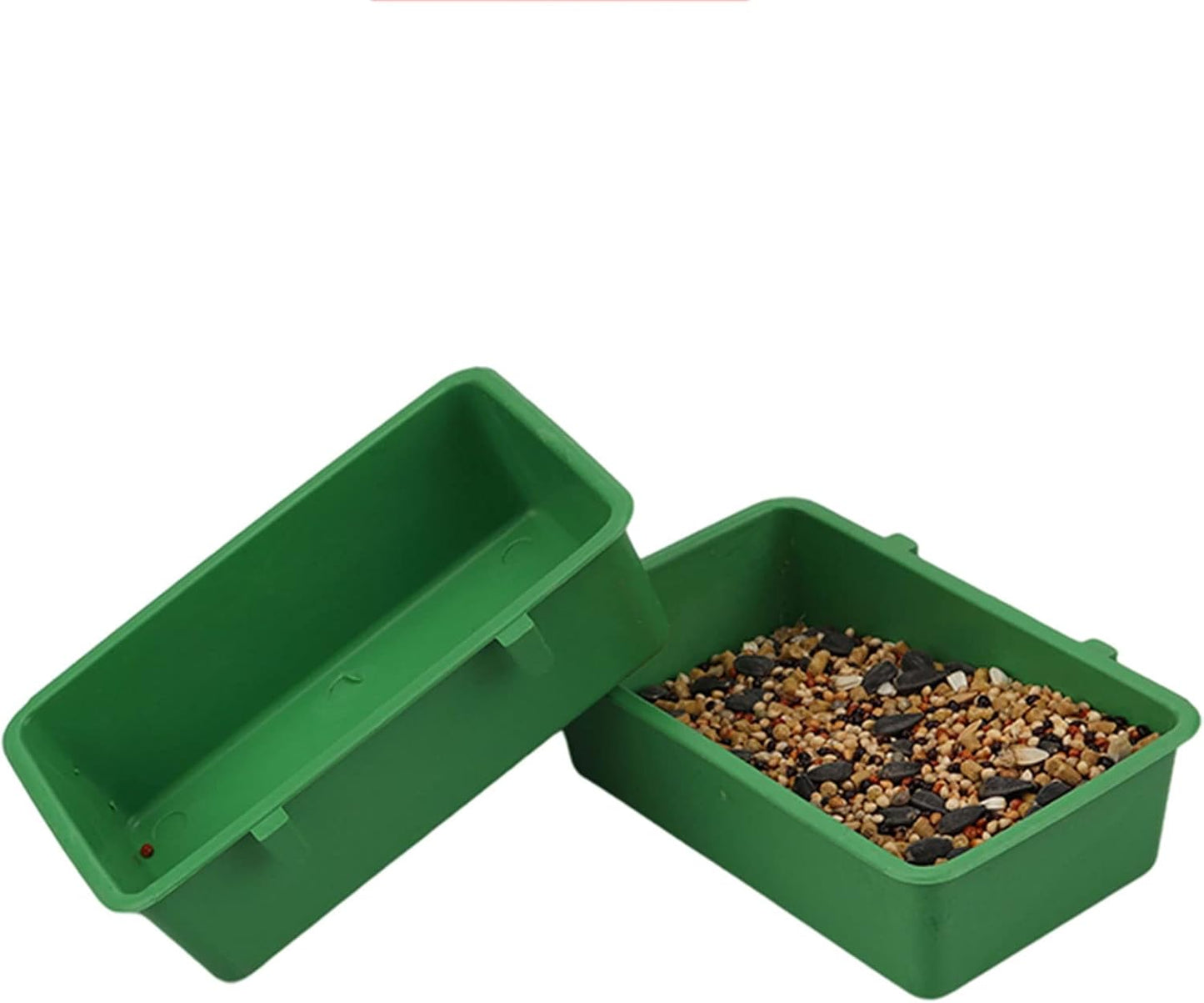 Bird Feeder Drinking Water Cups for Chickens Quails Hanging Food Bowls with Hooks Bird Bath for Budgerigar Feeder for Cage