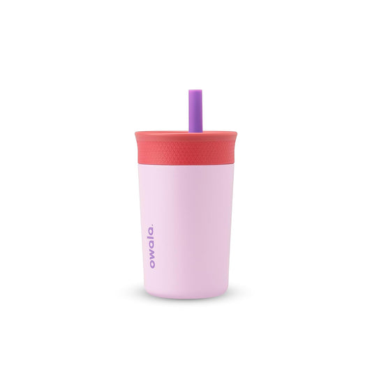 Owala Kids Insulation Stainless Steel Tumbler with Spill Resistant Fle