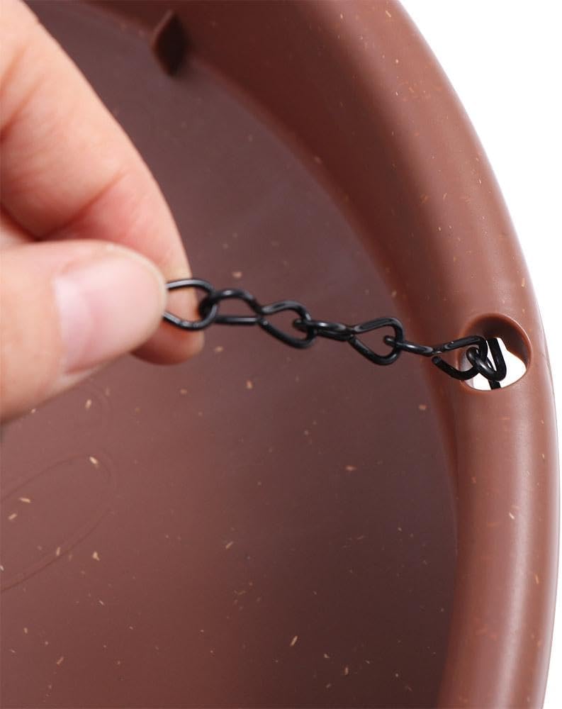 Hanging Bird Feeding Dish Feeder Tray, Outdoor Garden Decoration for Wild Backyard Attracting Birds, Bird Tray Platform Feeder