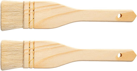 Milisten 2pcs Wool Basting Brush for Barbecue Bbq Sauce and Grill Mari