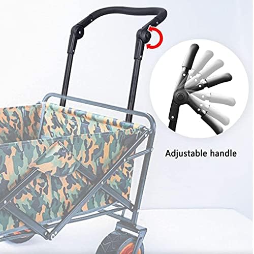 Portable Camping Cart,Outdoor Folding Utility Wagon Outdoor Shopping C