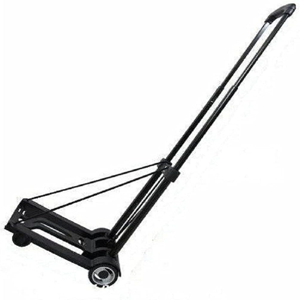 JSEIAJB 25kg Heavy Duty Foldable Hand Sacks Wheel Trolley Folding Barrow Cart Travel Luggage Shopping Cart Portable