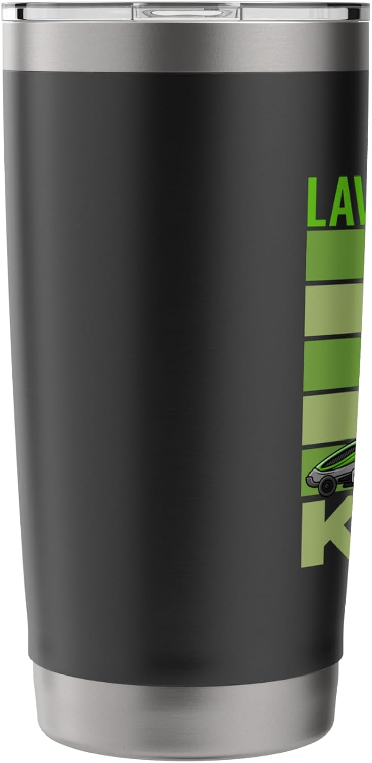 Lawn Stripe King Funny Lawn Mower Stripes Garden Lover Stainless Steel Insulated Tumbler