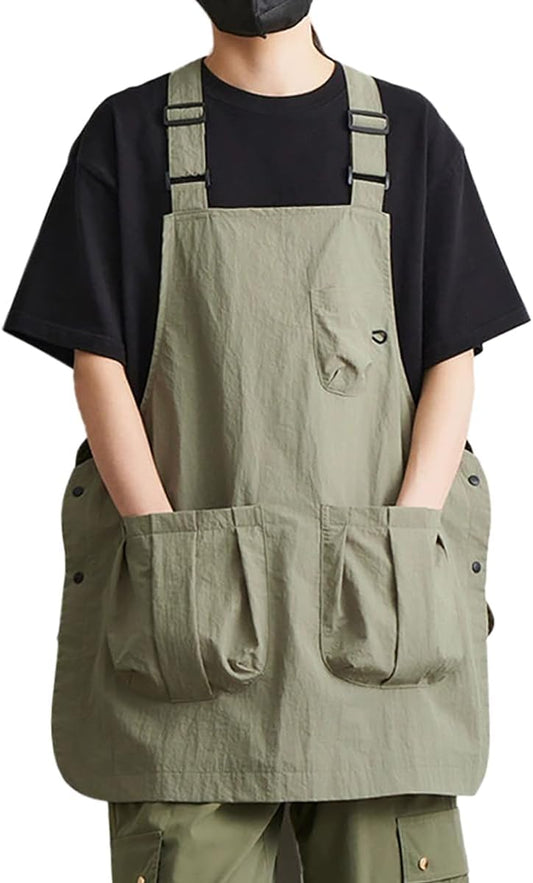 Nanxson Lightweight Apron for Women with Pockets Adjustable Work Apron