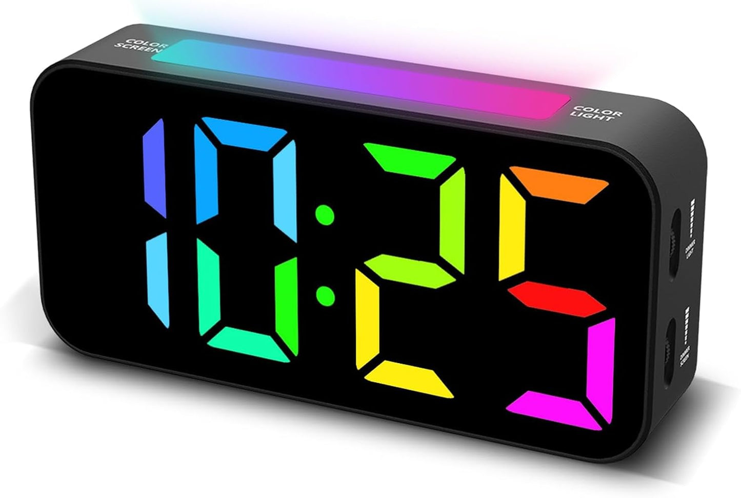 Loud Alarm Clocks for Bedrooms Heavy Sleepers, Plug-in Digital Bedside