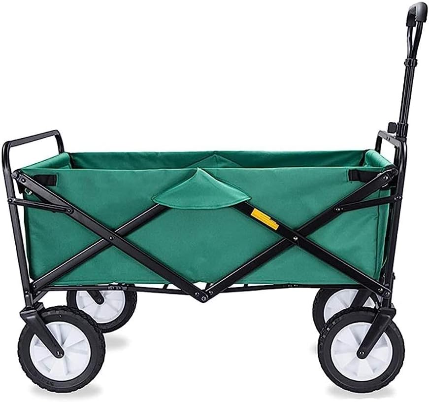Trolleys, Folding Garden Trolley Cart Heavy Duty Wagon Multi-Function 