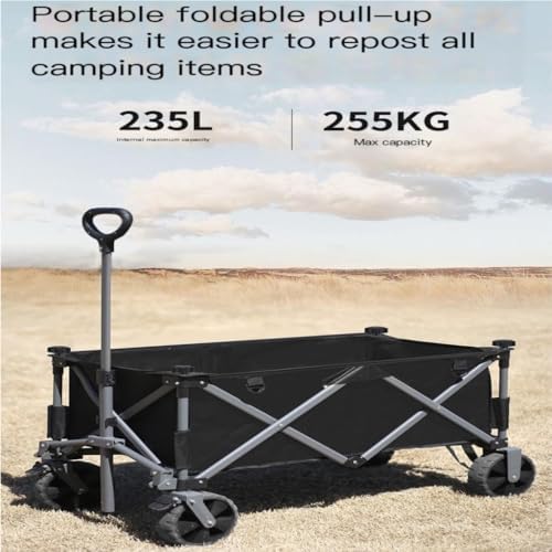 Portable Camping Cart,Outdoor Beach Camping Cart with Portable Picnic 