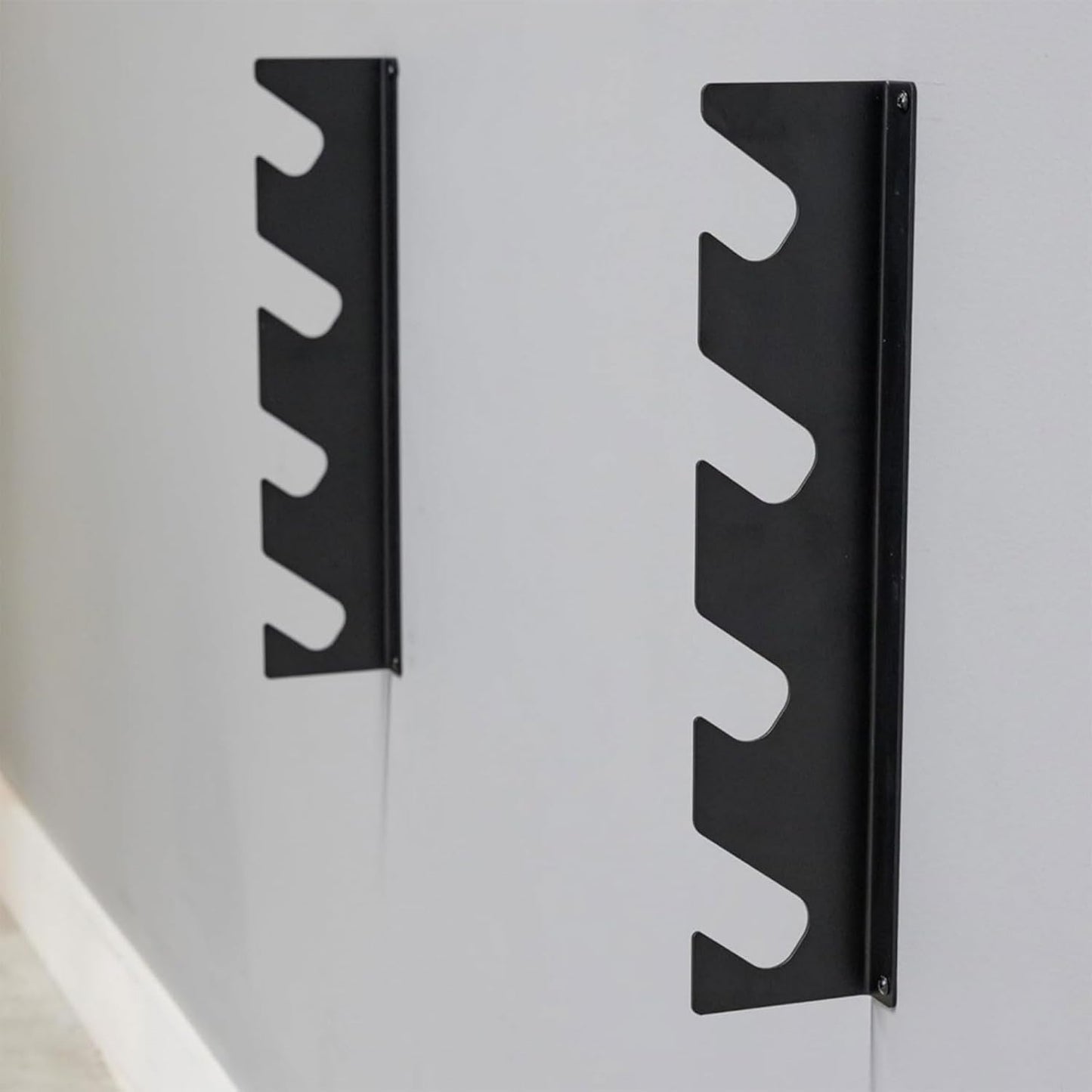 Space Efficient Garden Tool Wall Hangers Garage Hanging Rack Iron Orga