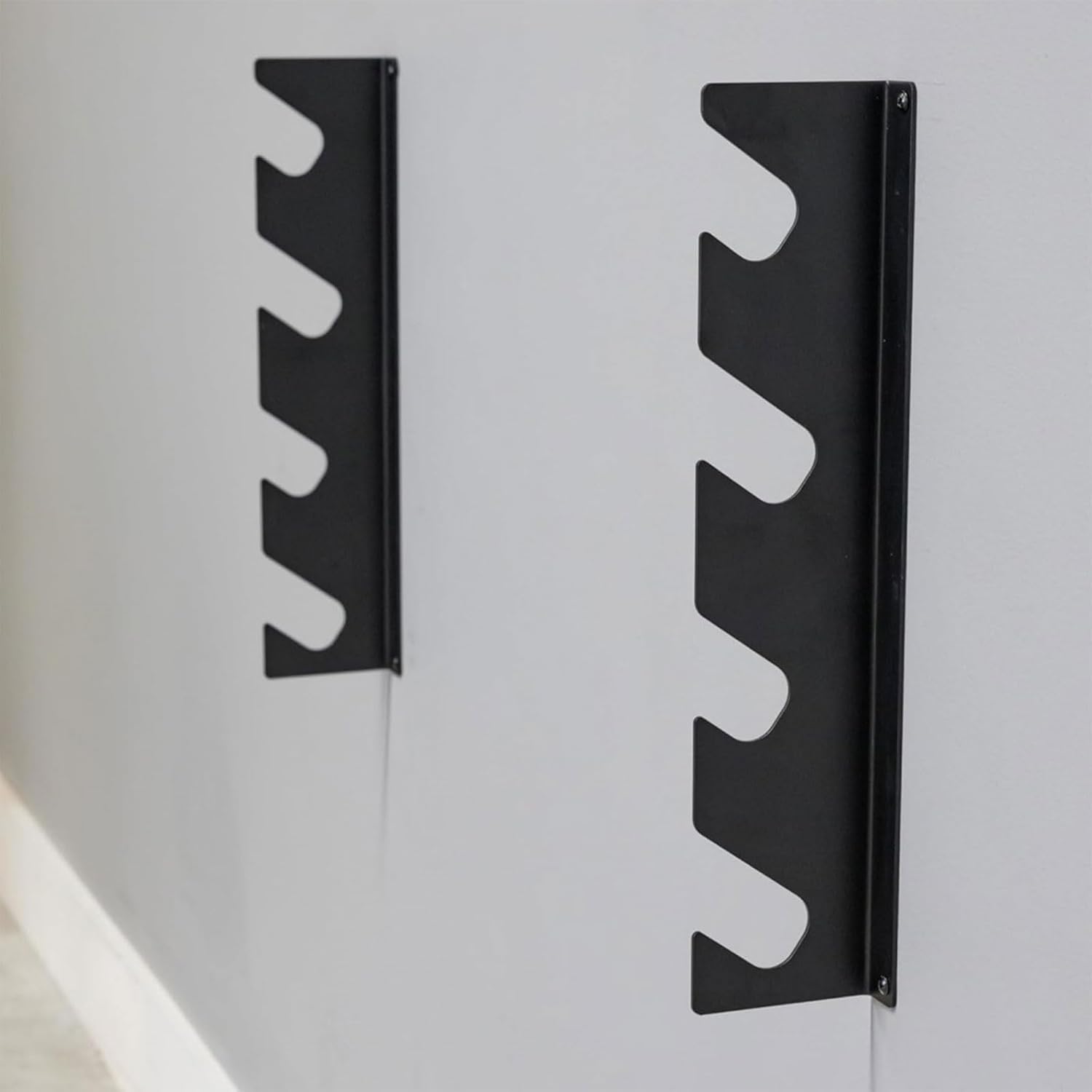 Space Efficient Garden Tool Wall Hangers Garage Hanging Rack Iron Orga